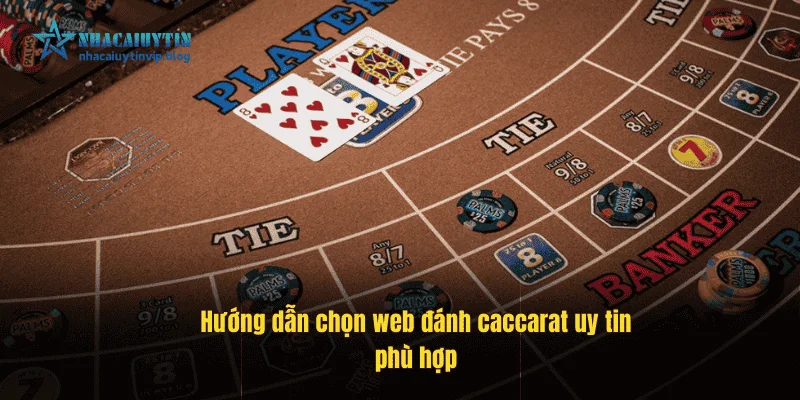 Hướng dẫn chọn web đánh baccarat uy tín và phù hợp